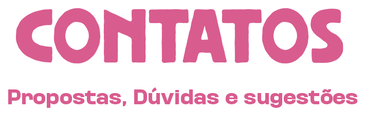 Contatos — propostas, dúvidas e sugestões